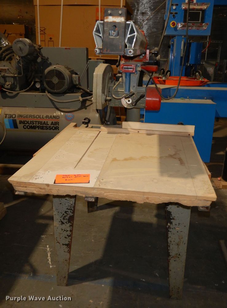 image for item LG9888 OMGA radial arm saw