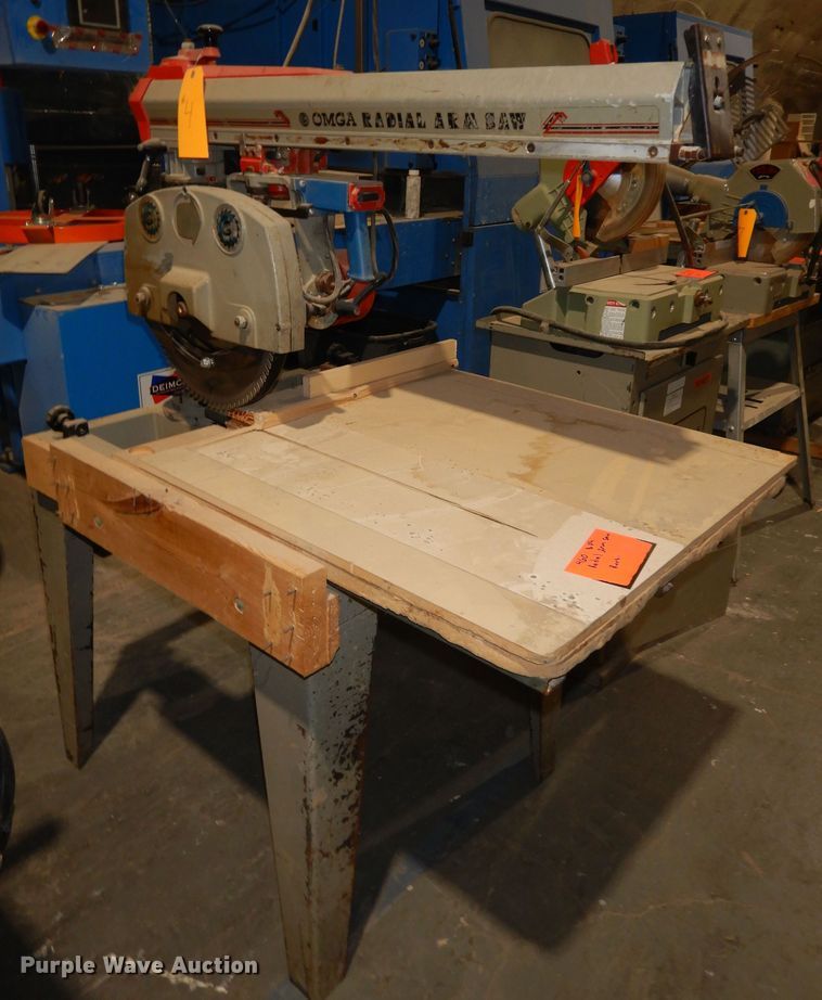 image for item LG9888 OMGA radial arm saw