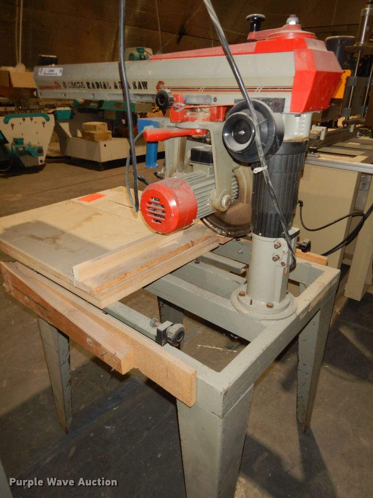 image for item LG9888 OMGA radial arm saw