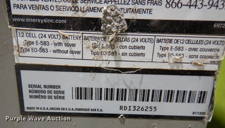 image for item LG9895 Clark HWD25  electric pallet jack