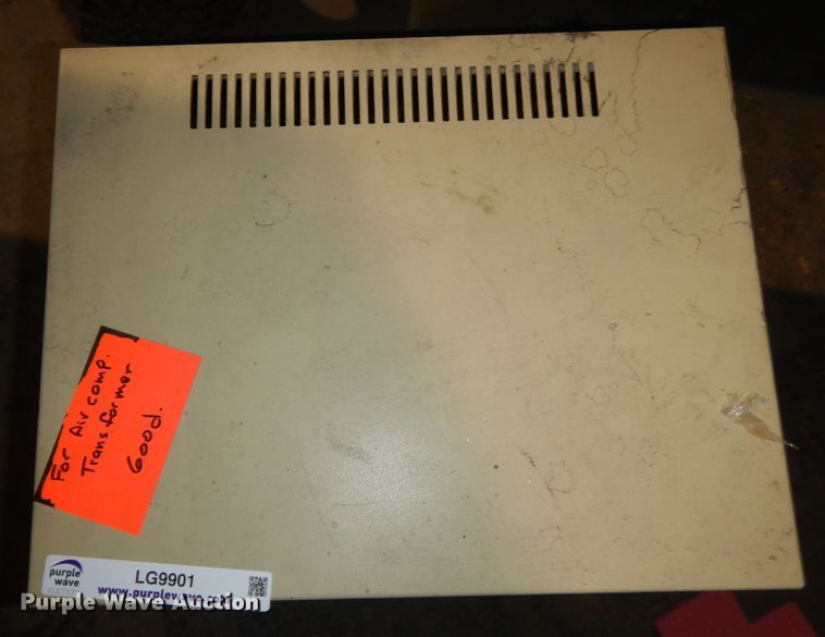 image for item LG9901 Ingersoll Rand  air compressor transformer