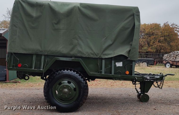 image for item LK9286 US Military  utility trailer