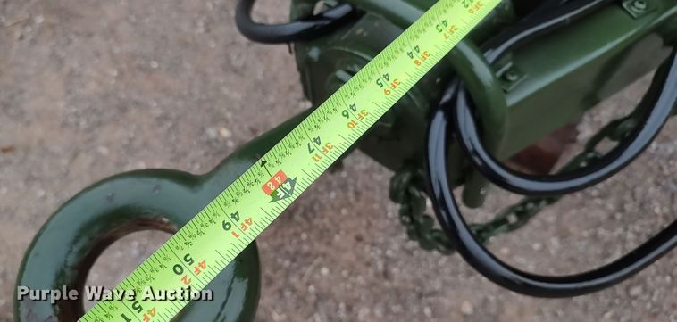 image for item LK9286 US Military  utility trailer