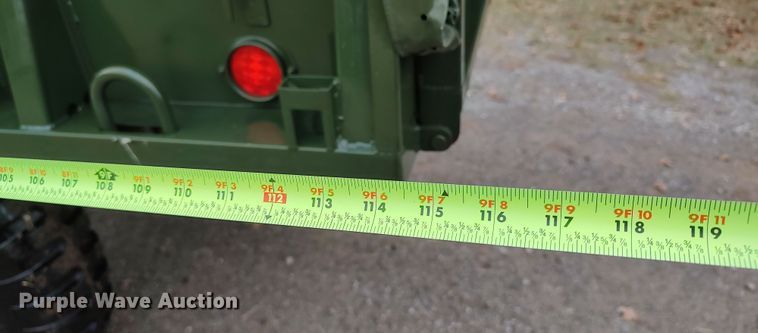 image for item LK9286 US Military  utility trailer