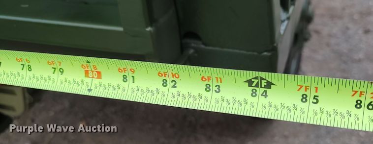 image for item LK9286 US Military  utility trailer