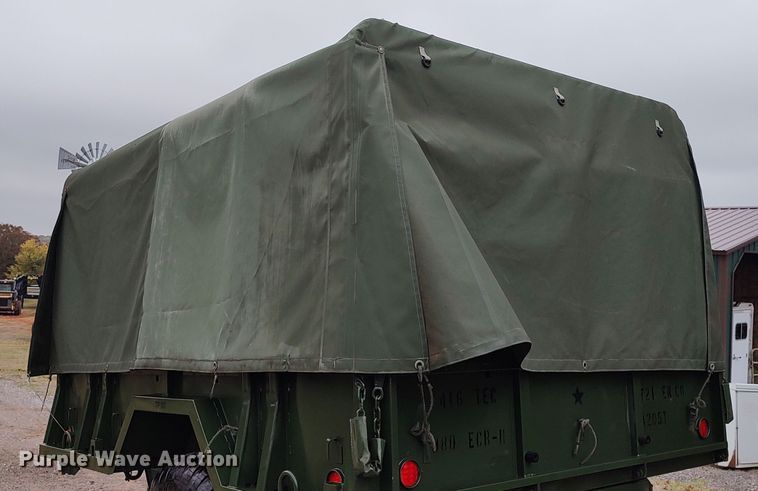 image for item LK9286 US Military  utility trailer