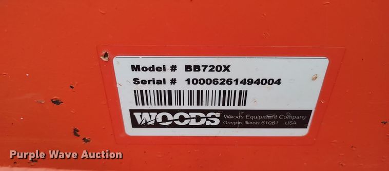 image for item LK9292 Woods BB720X  rotary mower