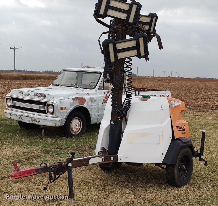 image for item LK9293 Generac Magnum  light plant