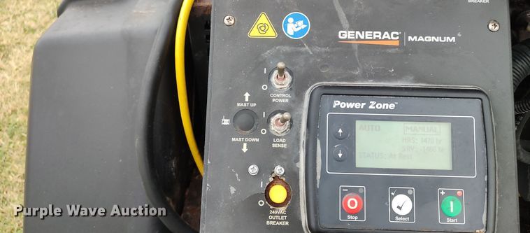 image for item LK9293 Generac Magnum  light plant