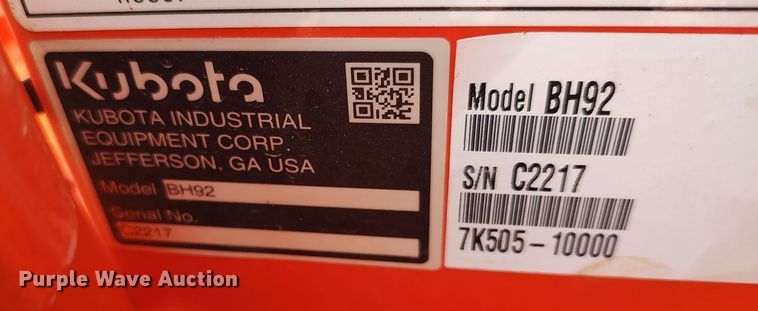 image for item LK9308 Kubota MX5400DT  MFWD tractor