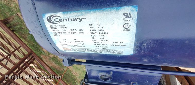 image for item LK9313 Ingersoll Rand 2475N7.5TSC  air compressor