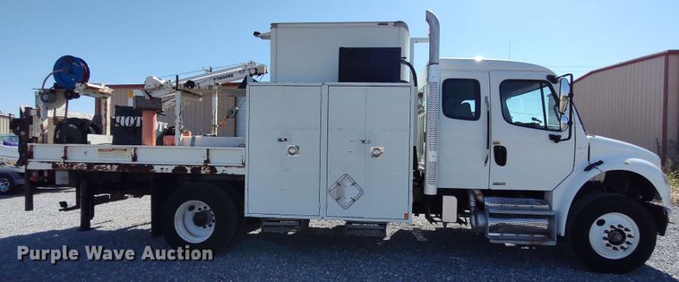 image for item LK9950 2010 Freightliner Business Class M2  Crew Cab utility / service truck