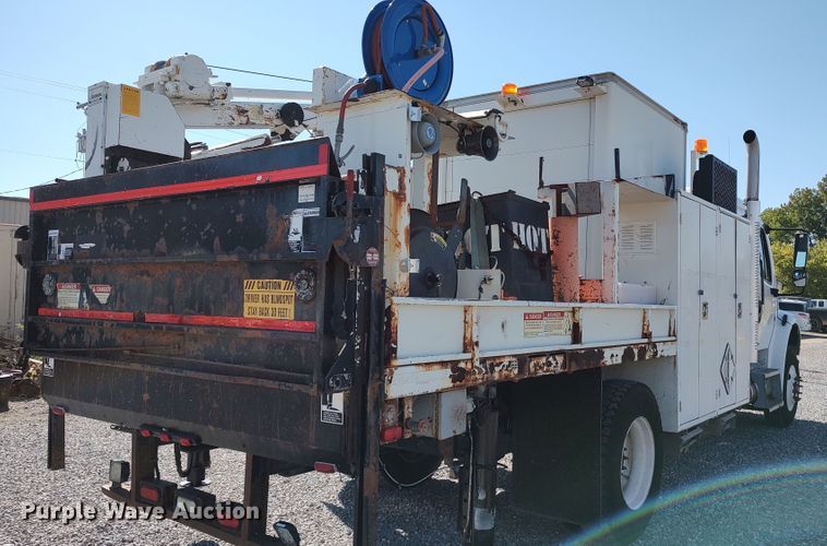 image for item LK9950 2010 Freightliner Business Class M2  Crew Cab utility / service truck