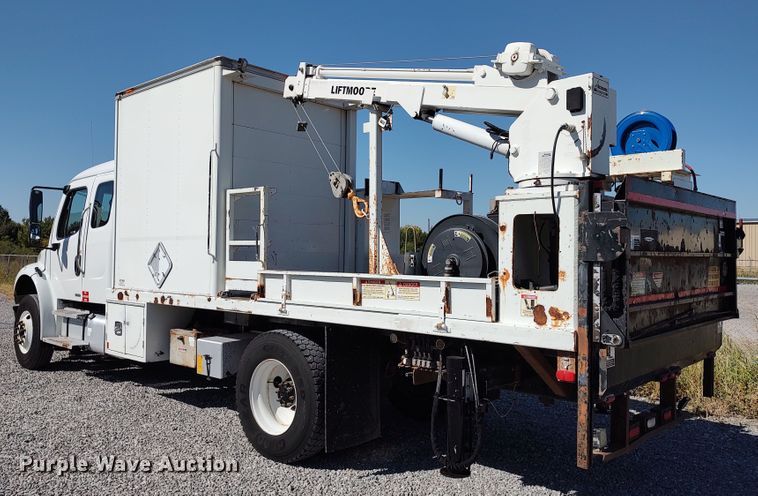 image for item LK9950 2010 Freightliner Business Class M2  Crew Cab utility / service truck