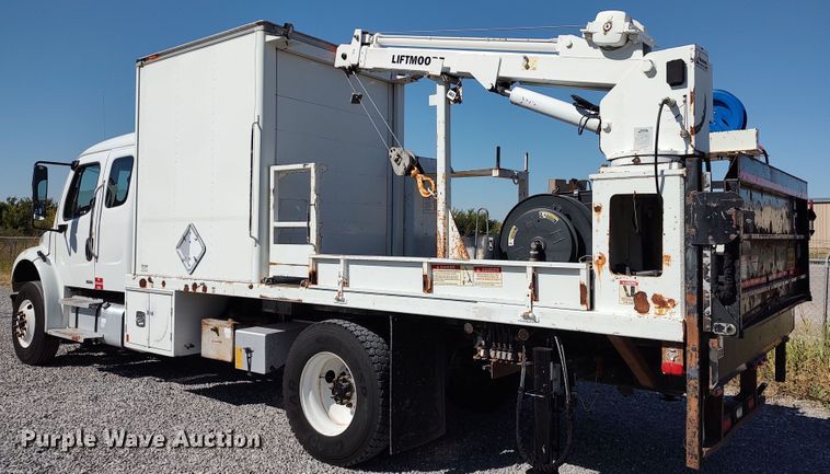 image for item LK9950 2010 Freightliner Business Class M2  Crew Cab utility / service truck