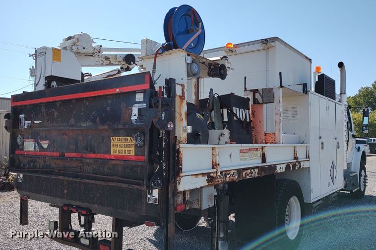 image for item LK9950 2010 Freightliner Business Class M2  Crew Cab utility / service truck