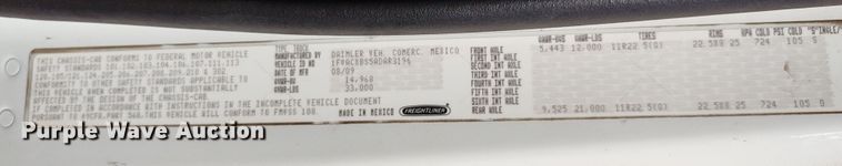 image for item LK9950 2010 Freightliner Business Class M2  Crew Cab utility / service truck