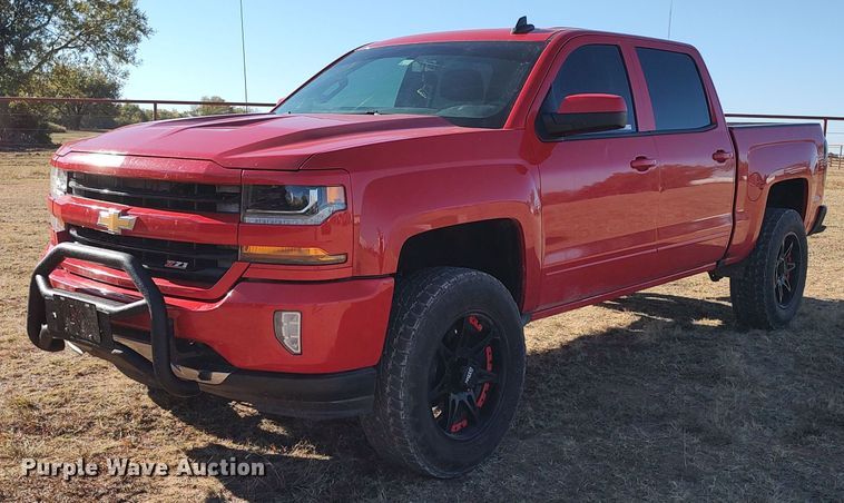 image for item LK9964 2016 Chevrolet Silverado 1500  Crew Cab pickup truck