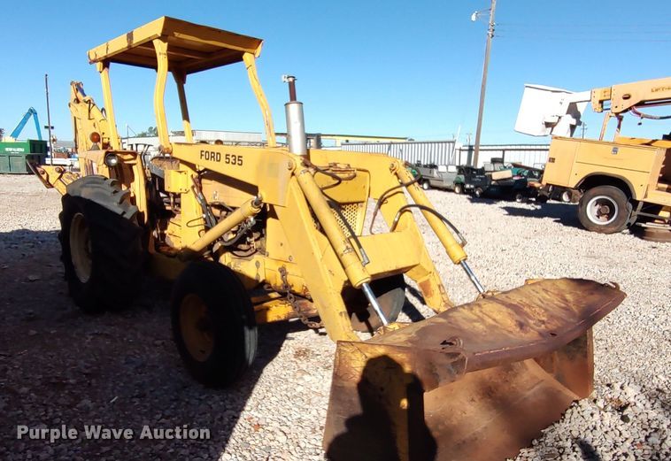 image for item LL9017 Ford 535  backhoe