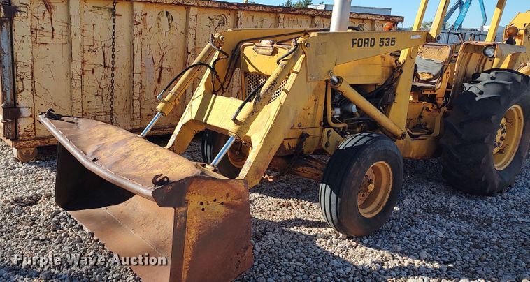 image for item LL9017 Ford 535  backhoe