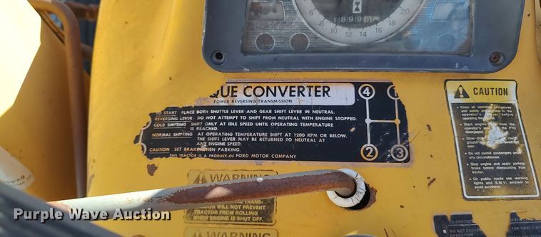 image for item LL9017 Ford 535  backhoe