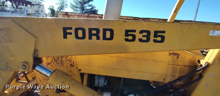 image for item LL9017 Ford 535  backhoe