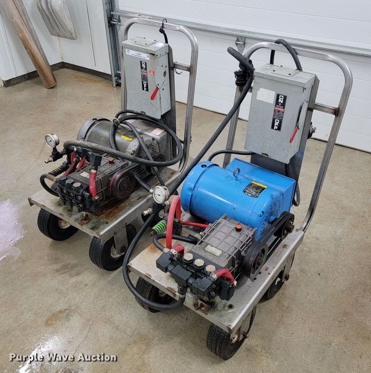 image for item LL9680 (2) pressure washers
