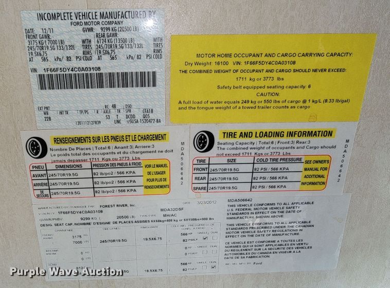 image for item LO9045 2013 Coachmen Mirada  RV