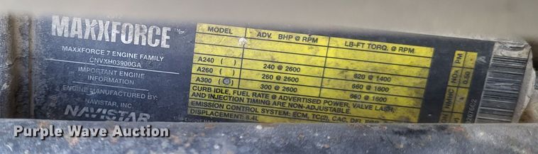 image for item LR9076 2014 International DuraStar 4300  roll-off container truck