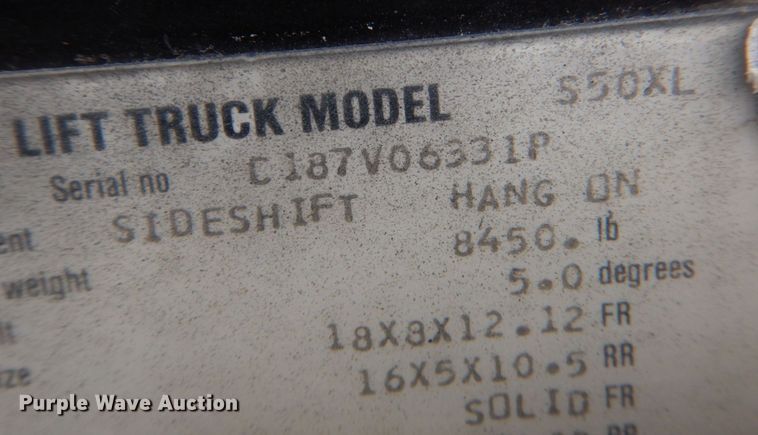 image for item LS9910 Hyster S50XL  forklift