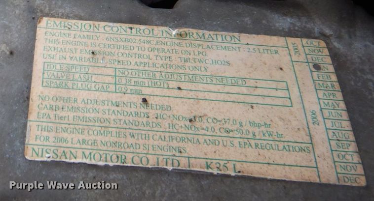 image for item LS9912 Caterpillar C5000  forklift