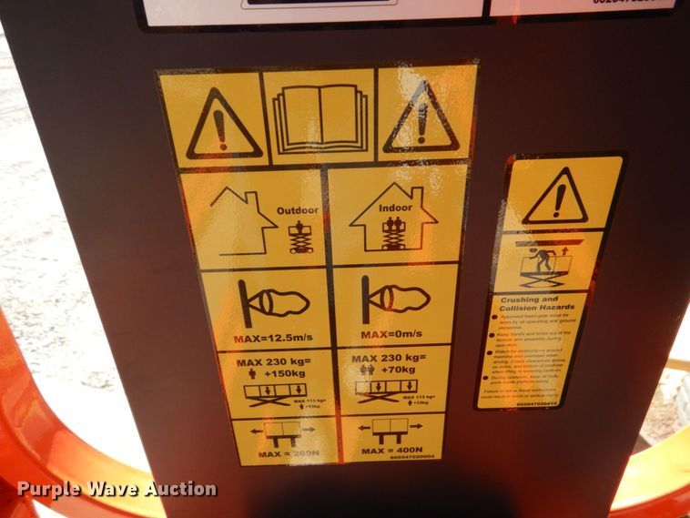 image for item LS9923 2021 Noblelift SC1930E  scissor lift