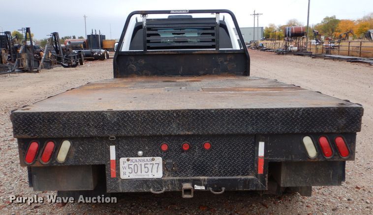 image for item LU9706 2012 Dodge Ram 5500HD  Crew Cab flatbed truck