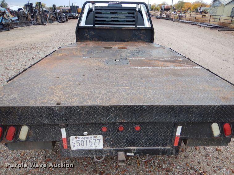 image for item LU9706 2012 Dodge Ram 5500HD  Crew Cab flatbed truck