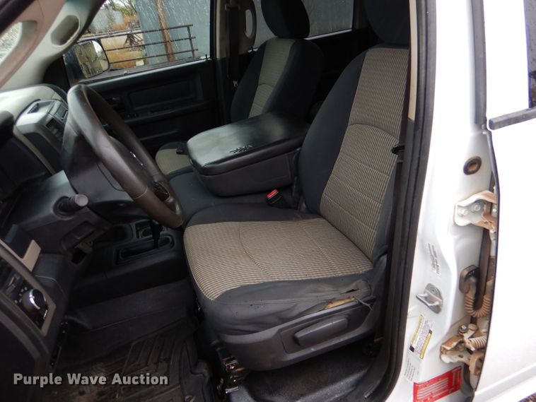 image for item LU9706 2012 Dodge Ram 5500HD  Crew Cab flatbed truck