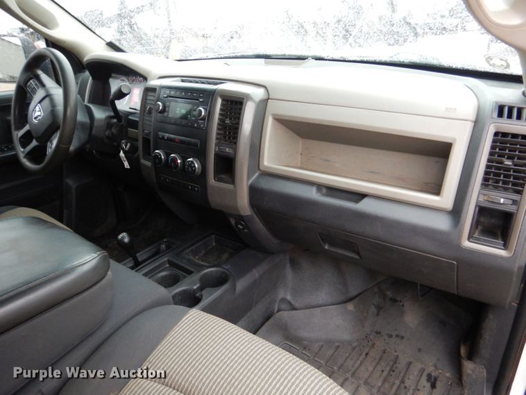 image for item LU9706 2012 Dodge Ram 5500HD  Crew Cab flatbed truck