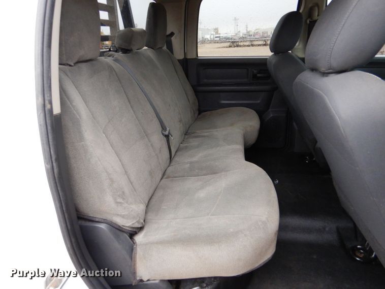 image for item LU9706 2012 Dodge Ram 5500HD  Crew Cab flatbed truck