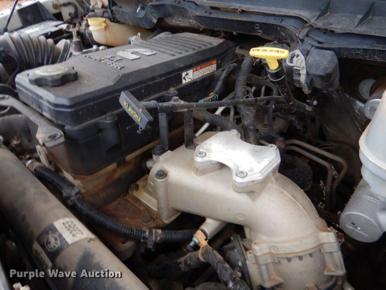 image for item LU9706 2012 Dodge Ram 5500HD  Crew Cab flatbed truck