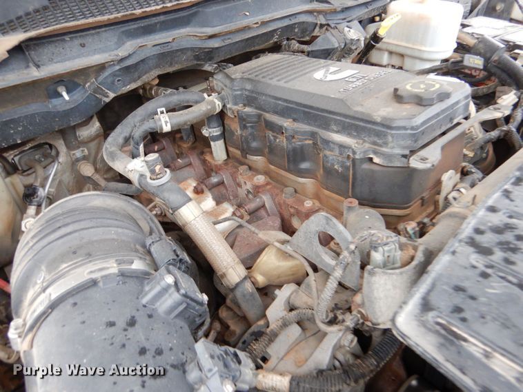 image for item LU9706 2012 Dodge Ram 5500HD  Crew Cab flatbed truck