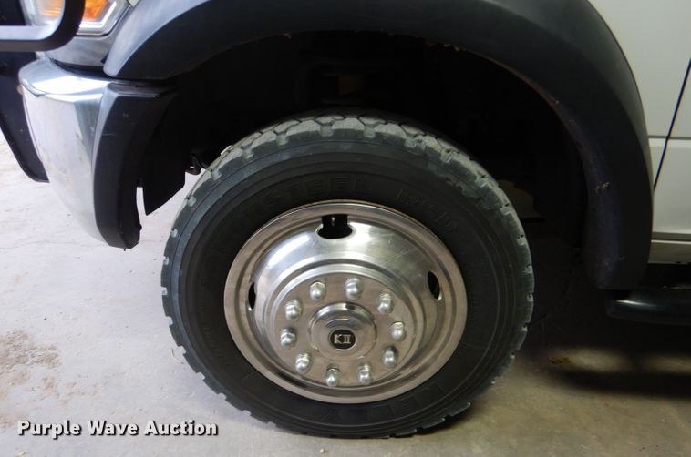 image for item LU9706 2012 Dodge Ram 5500HD  Crew Cab flatbed truck