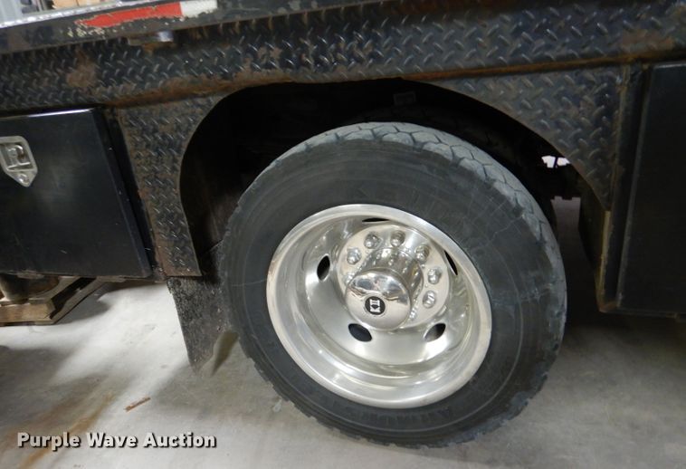 image for item LU9706 2012 Dodge Ram 5500HD  Crew Cab flatbed truck