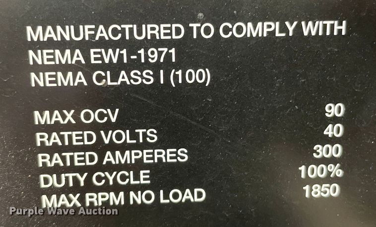 image for item LU9707 Miller Big 40  welder/generator