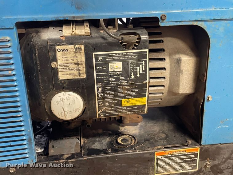 image for item LU9708 Miller Bobcat 225  welder/generator