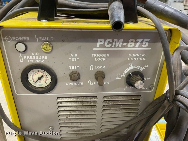 image for item LU9710 Esab PCM 875  plasma cutting system