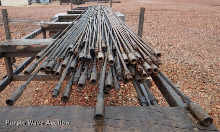 image for item LU9714 Approximately 85 sucker rods