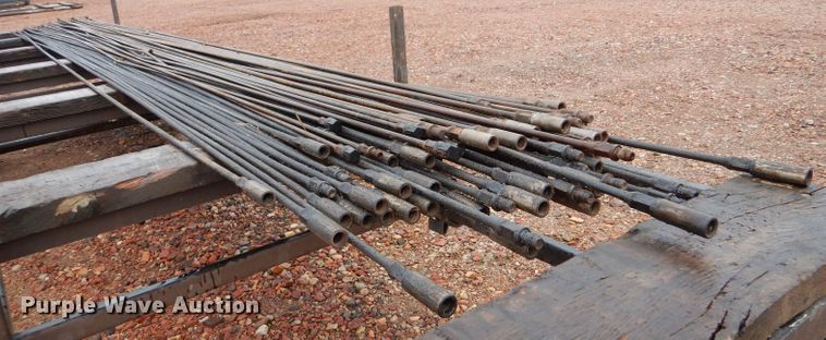 image for item LU9714 Approximately 85 sucker rods