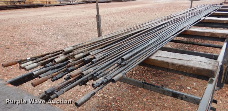 image for item LU9714 Approximately 85 sucker rods