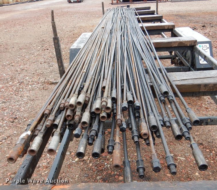 image for item LU9714 Approximately 85 sucker rods