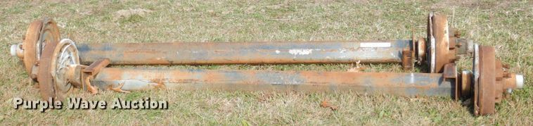 image for item MJ9829 (2) trailer axles