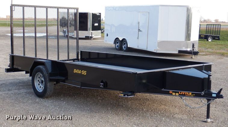 image for item MJ9835 2021 Doolittle 8414-SS  utility trailer